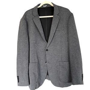 Paul Jones Men's Gray Wool Sport Coat Jacket Stretch Cotton Blend Blazer Size XL